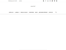 Tablet Screenshot of jesus24x7.org